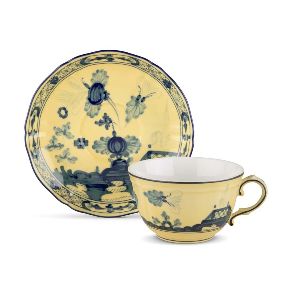 Ginori 1735 オリエンテイタリアーノ チプリア フルーツソーサー 15 GINORI-OrienteItal-CITRINO-