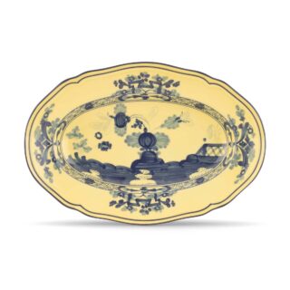 Ginori 1735 Oriente Italiano Citrino Oval Platter | Kneen & Co