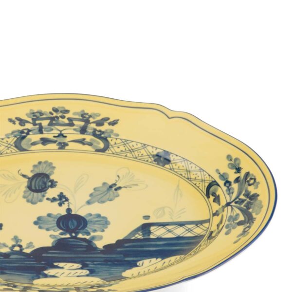 Ginori 1735 Oriente Italiano Citrino Oval Platter | Kneen & Co
