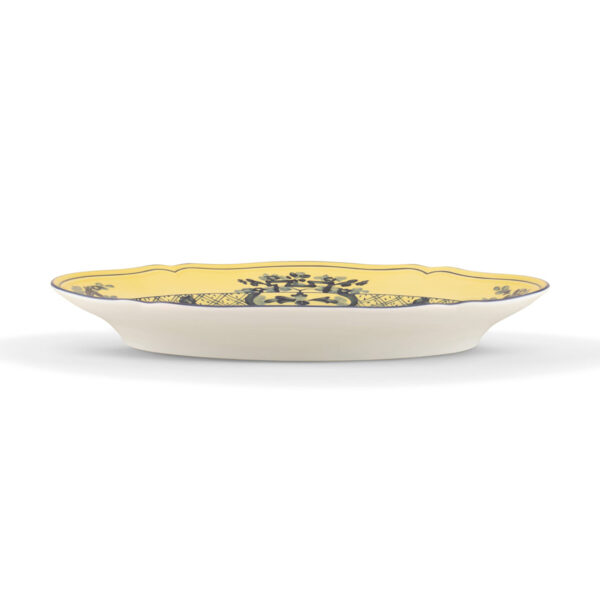 Ginori 1735 Oriente Italiano Citrino Oval Platter | Kneen & Co