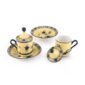 Ginori 1735 Oriente Italiano Citrino Coffee Cup - Set of 2 | Kneen & Co
