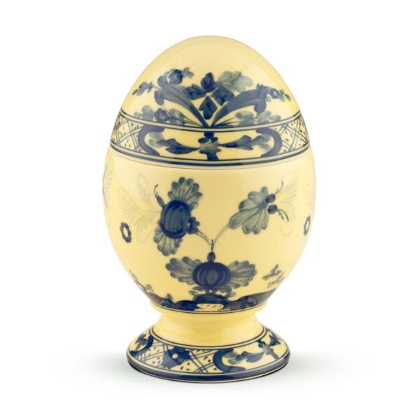 Ginori 1735 Oriente Italiano Citrino Egg | Kneen & Co