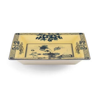 Ginori 1735 Oriente Italiano Citrino Large Squared Vide Poche | Kneen & Co