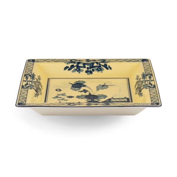 Ginori 1735 Oriente Italiano Citrino Large Squared Vide Poche | Kneen & Co