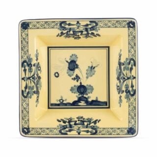 Ginori 1735 Oriente Italiano Citrino Squared Vide Poche | Kneen & Co