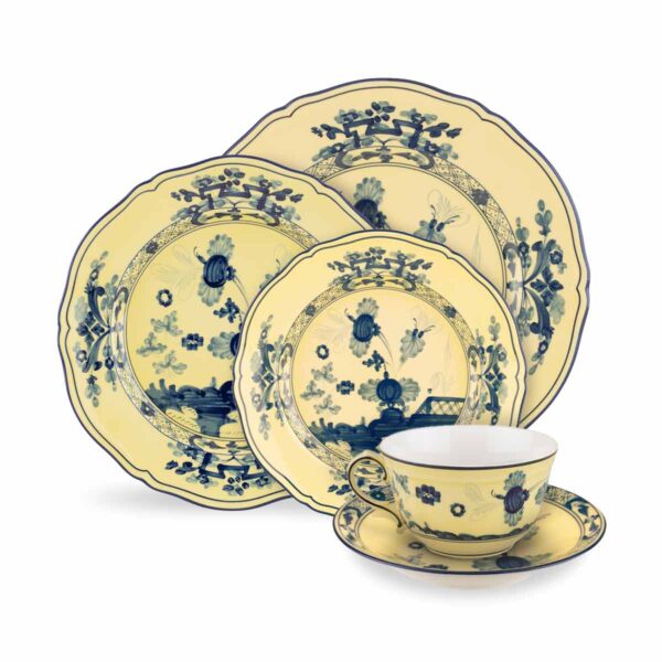 Ginori 1735 Oriente Italiano Citrino Dinnerware | Kneen & Co