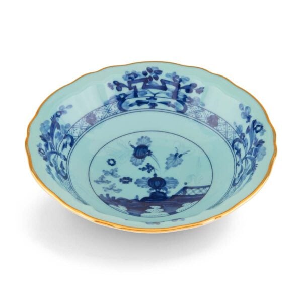 Ginori 1735 Oriente Italiano Iris Fruit Bowl | Kneen & Co