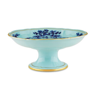 Ginori 1735 Oriente Italiano Iris Fruit Stand | Kneen & Co