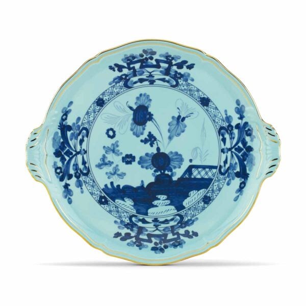 GINORI-OrienteItal-IRIS-003RG00-FCT910010305G00124300-1200x1200-100KB Ginori 1735 Oriente Italiano Iris Cake Plate | Kneen & Co