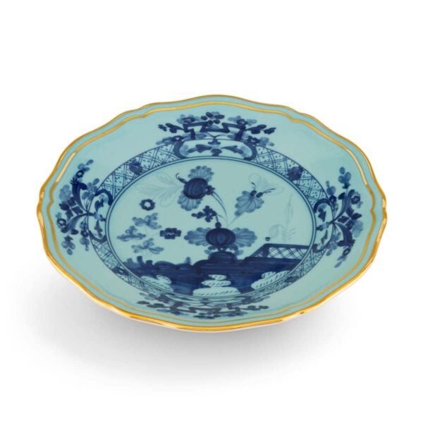 GINORI-OrienteItal-IRIS-003RG00-FPT110010170G00124300-1-1200x1200-100KB Ginori 1735 Oriente Italiano Iris Flat Bread Plate | Kneen & Co