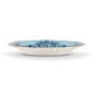 Ginori 1735 Oriente Italiano Iris Flat Dinner Plate shown on table | Kneen & Co