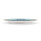 Ginori 1735 Oriente Italiano Iris Charger shown on table | Kneen & Co