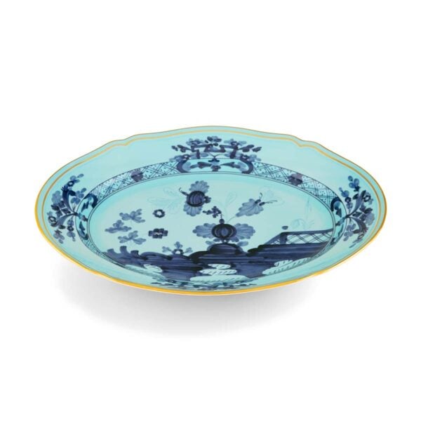 GINORI-OrienteItal-IRIS-003RG00-FVS130010340G00124300-1-1200x1200-100KB Ginori 1735 Oriente Italiano Iris Oval Platter | Kneen & Co
