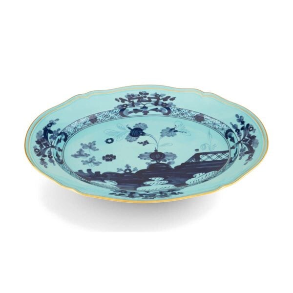 GINORI-OrienteItal-IRIS-003RG00-FVS130010385G00124300-1-1200x1200-100KB Ginori 1735 Oriente Italiano Iris Large Oval Platter | Kneen & Co