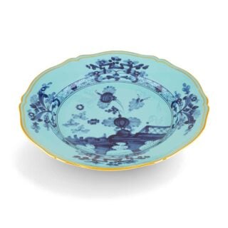 Ginori 1735 Oriente Italiano Iris Round Platter | Kneen & Co