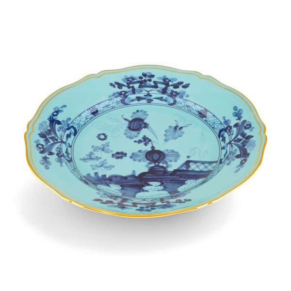 Ginori 1735 Oriente Italiano Iris Round Platter | Kneen & Co
