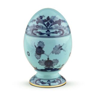 Ginori 1735 Oriente Italiano Iris Egg | Kneen & Co