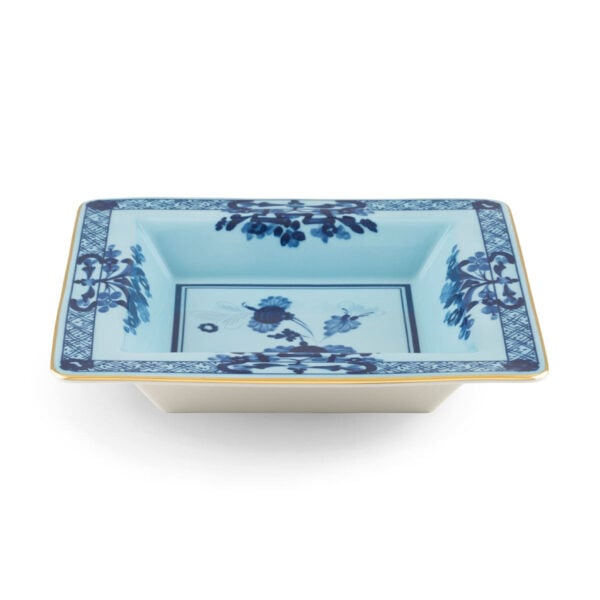 Ginori 1735 Oriente Italiano Iris Squared Vide Poche | Kneen & Co