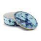 Ginori 1735 Tesori Large Round Trinket Box in Oriente Italiano Iris | Kneen & Co
