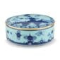 Ginori 1735 Tesori Large Round Trinket Box in Oriente Italiano Iris | Kneen & Co
