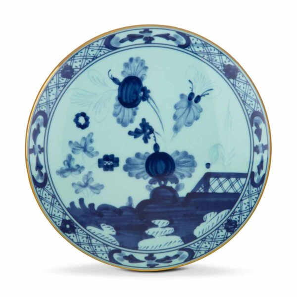 Ginori 1735 Tesori Large Round Trinket Box in Oriente Italiano Iris | Kneen & Co
