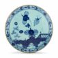 Ginori 1735 Tesori Large Round Trinket Box in Oriente Italiano Iris | Kneen & Co