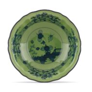 Ginori 1735 Oriente Italiano Malachite Fruit Bowl