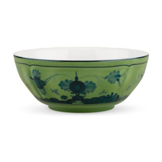 Ginori 1735 Oriente Italiano Malachite Bowl | Kneen & Co