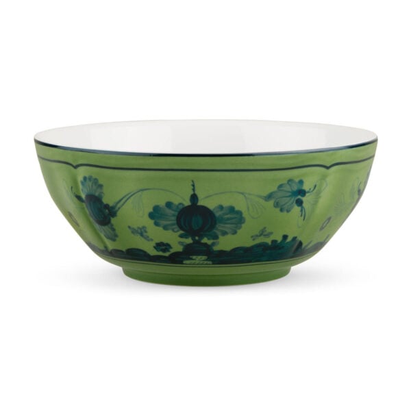 Ginori 1735 Oriente Italiano Malachite Bowl | Kneen & Co