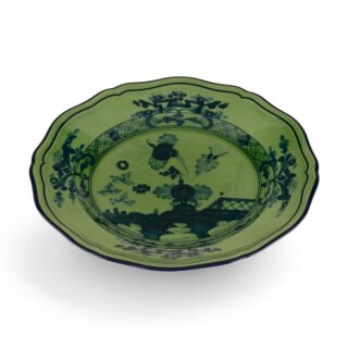 Ginori 1735 Oriente Italiano Malachite Flat Bread Plate | Kneen & Co