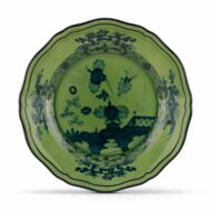 Ginori 1735 Oriente Italiano Malachite Flat Bread Plate