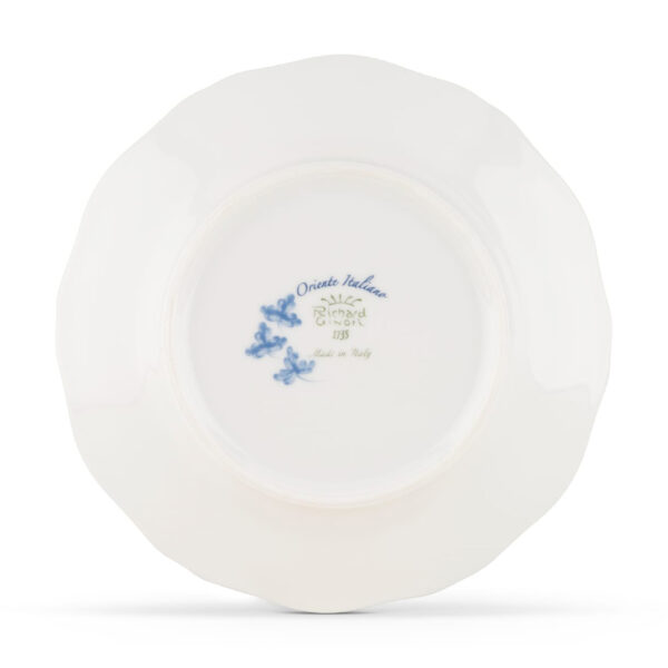 Ginori 1735 Oriente Italiano Malachite Flat Bread Plate | Kneen & Co