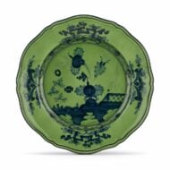 Ginori 1735 Oriente Italiano Malachite Flat Dinner Plate