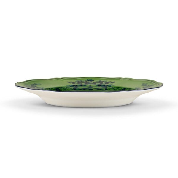 Ginori 1735 Oriente Italiano Malachite Flat Dinner Plate | Kneen & Co