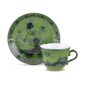 Ginori 1735 Oriente Italiano Malachite Coffee Cup and Saucer | Kneen & Co