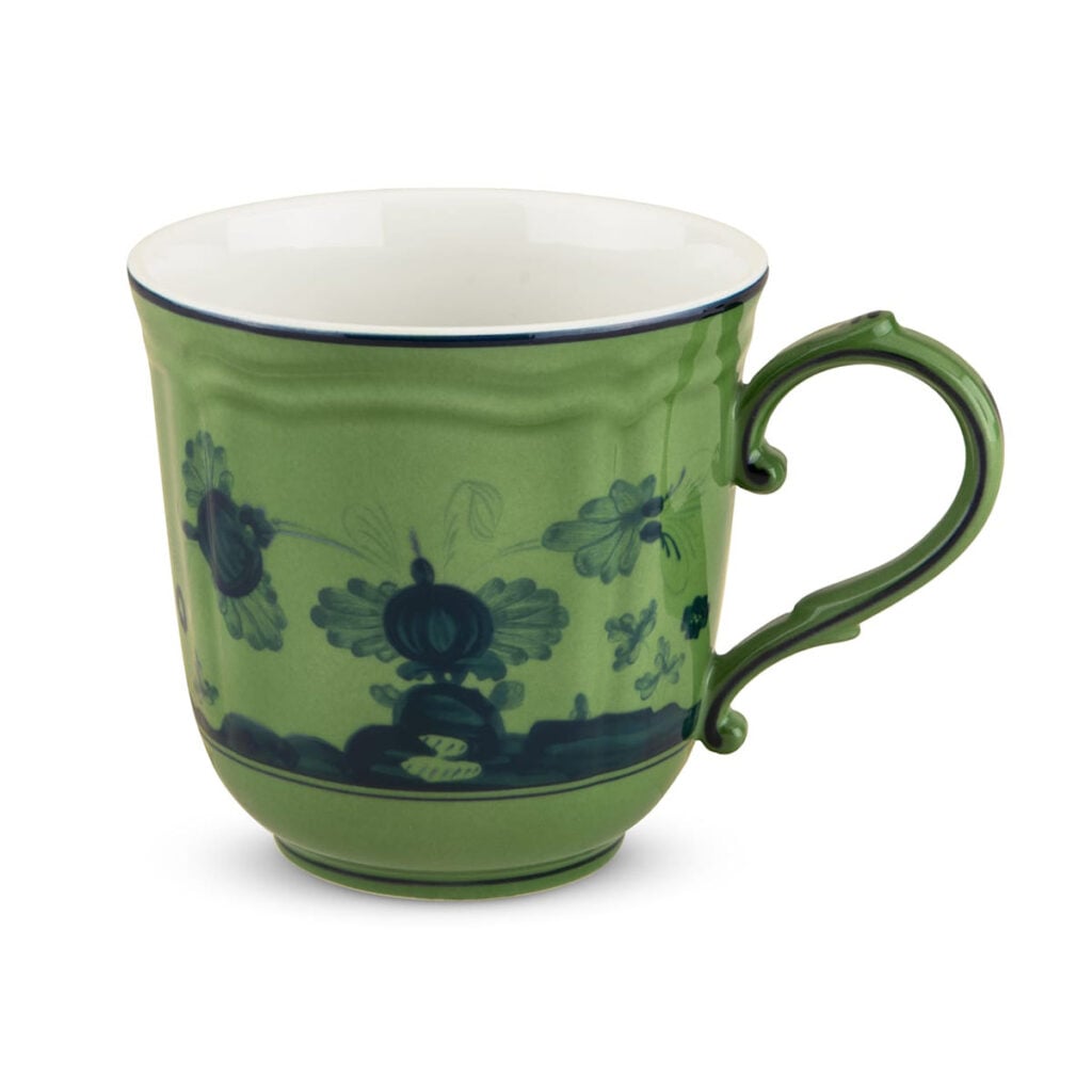 Ginori 1735 Oriente Italiano Malachite Mug | Kneen & Co