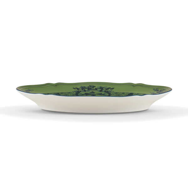 Ginori 1735 Oriente Italiano Malachite Oval Platter | Kneen & Co