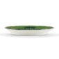 Ginori 1735 Oriente Italiano Malachite Oval Flat Platter 15” | Kneen & Co