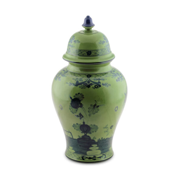GINORI-OrienteItal-MALACHITE-016RG02-FA5356010380G00123600-2-1200x1200-100KB Ginori 1735 Oriente Italiano Malachite Large Potiche Vase | Kneen & Co