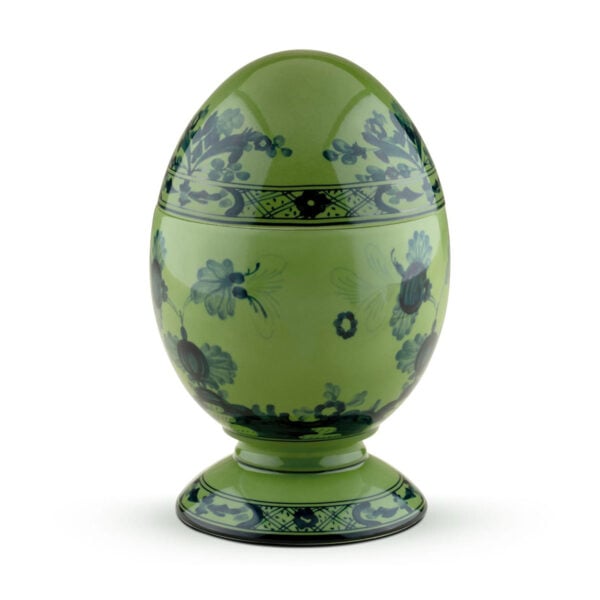 GINORI-OrienteItal-MALACHITE-017RG00-FG6846010210G00123600-1-1200x1200-100KB Ginori 1735 Oriente Italiano Malachite Large Egg | Kneen & Co