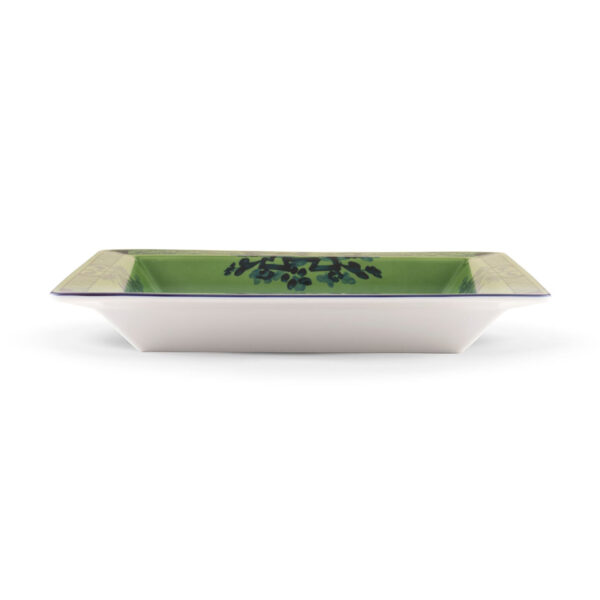 Ginori 1735 Oriente Italiano Malachite Large Squared Vide Poche | Kneen & Co