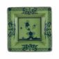 Ginori 1735 Oriente Italiano Malachite Squared Vide Poche | Kneen & Co
