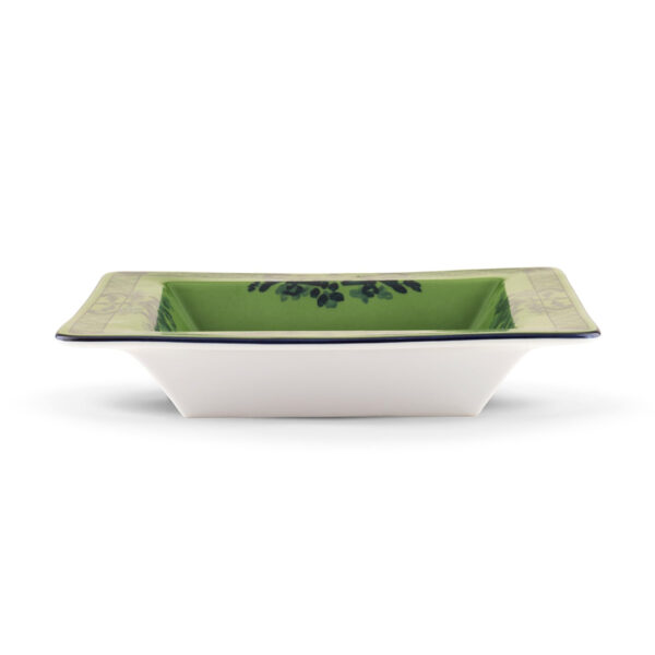 Ginori 1735 Oriente Italiano Malachite Squared Vide Poche | Kneen & Co
