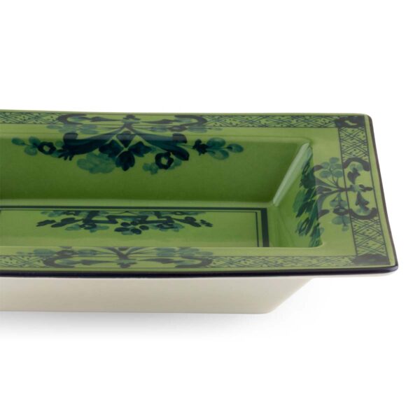 GINORI-OrienteItal-MALACHITE-017RG02-FG6838010150G00123600-2-1200x1200-100KB Ginori 1735 Oriente Italiano Malachite Rectangular Vide Poche | Kneen & Co