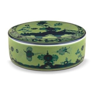 Ginori 1735 Oriente Italiano Malachite Trinket Box | Kneen & Co