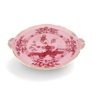 Ginori 1735 Oriente Italiano Porpora Cake Plate | Kneen & Co