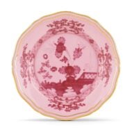 Ginori 1735 Oriente Italiano Porpora Flat Bread Plate