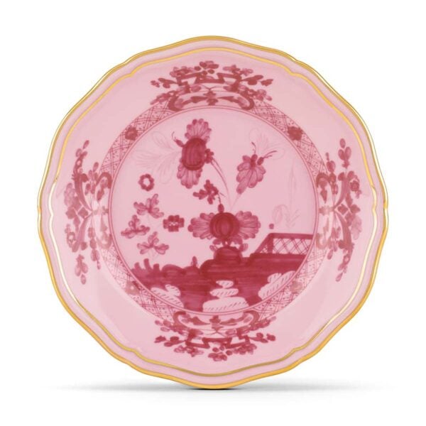 GINORI-OrienteItal-PORPORA-003RG00-FPT110010170G00124200-1200x1200-100KB Ginori 1735 Oriente Italiano Porpora Flat Bread Plate | Kneen & Co