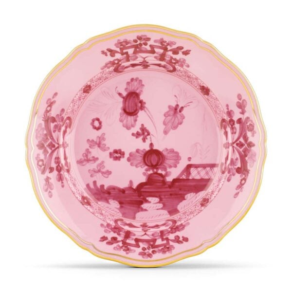 GINORI-OrienteItal-PORPORA-003RG00-FPT110010210G00124200-1200x1200-100KB Ginori 1735 Oriente Italiano Porpora Flat Dessert Plate | Kneen & Co