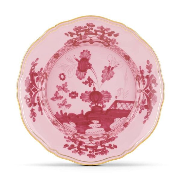 Ginori 1735 Oriente Italiano Porpora Flat Dinner Plate | Kneen & Co